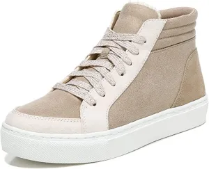 Up Taupe Lace Toe Exclusive choices Rounded Top Glitter High Sneakers Monumental discount Prob No Dr. Scholl's