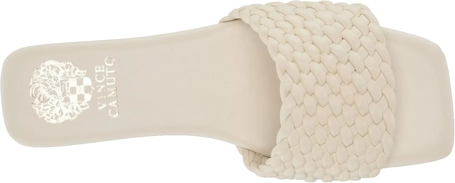 Vince Camuto Women's Footwear Arissa Woven Flat Sandal Slide