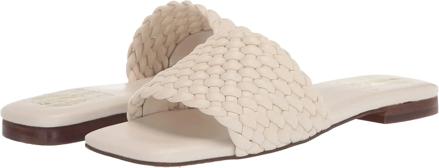 Vince Camuto Women's Footwear Arissa Woven Flat Sandal Slide