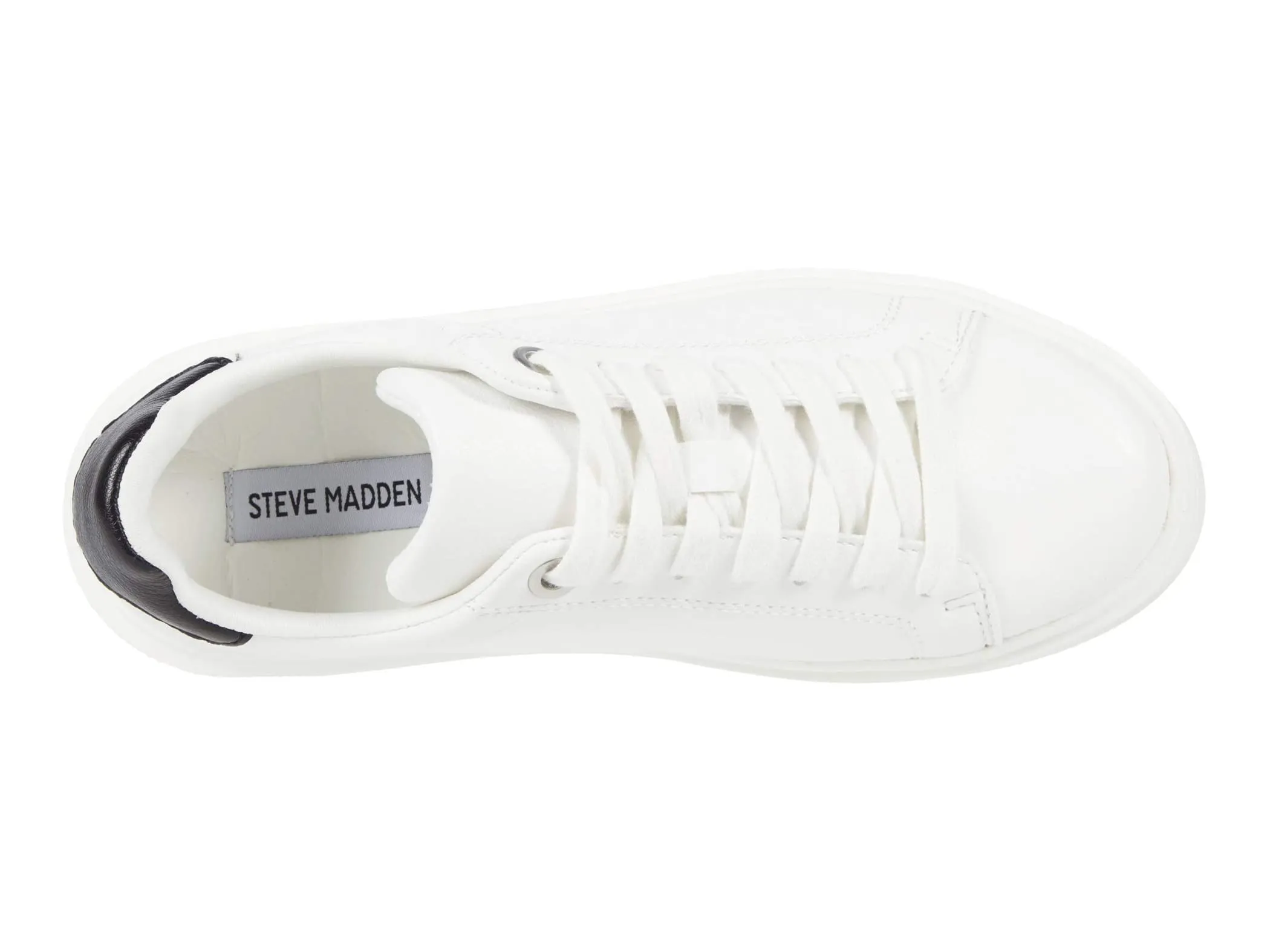 WHITE Charlie Madden Platform Weekly deal Full assortment Steve Lace-up Sneaker Women's