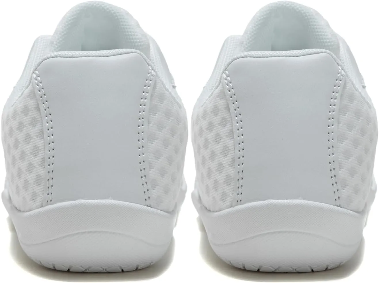 White Cheer Shoes for Girls Womens cheer shoes Youth girls Cheerleading shoes Competition Gear Dance Tennis Sports Training Athletic Comfortable Flats Breathable Soft kids cheer sneakers