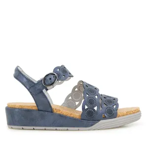 Winona - Navy Shimmer