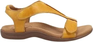 Women Summer Comfort Solid Color Sandals T-Strap Hook Loop Ladies Casual Wedges Beach Shoes Plus Size Sandals
