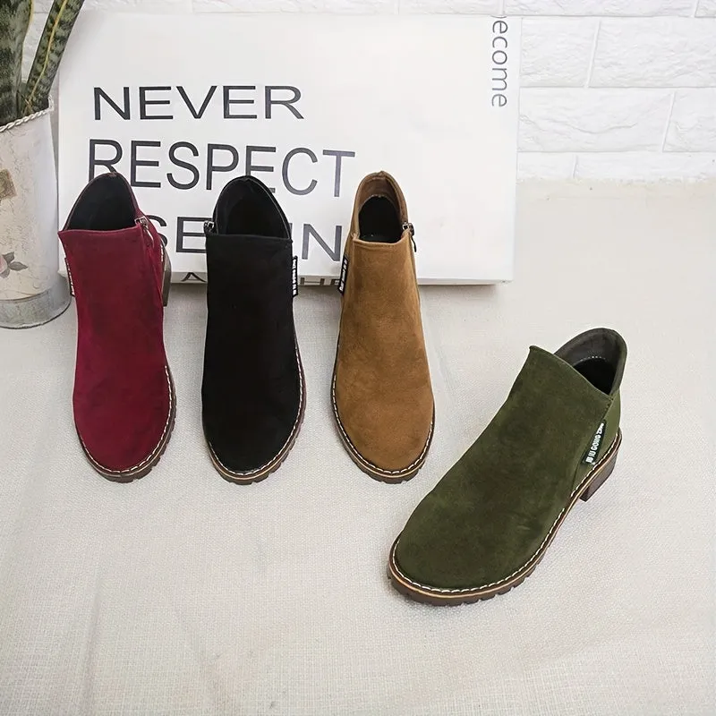 Women's Casual Ankle Boots – Stylish & Comfy