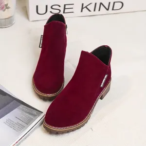 Women's Casual Ankle Boots – Stylish & Comfy