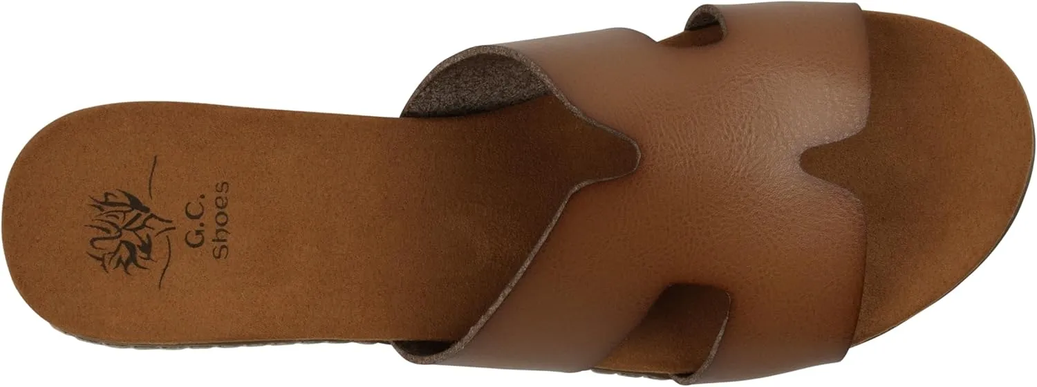 Women's Nellie Cut-Out Comfy Slides Flat Sandals