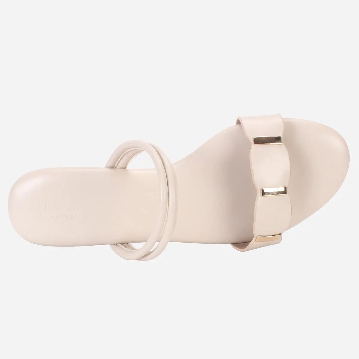 Womens "MILES"  Comfy Flat Open-Toe Summer Slippers