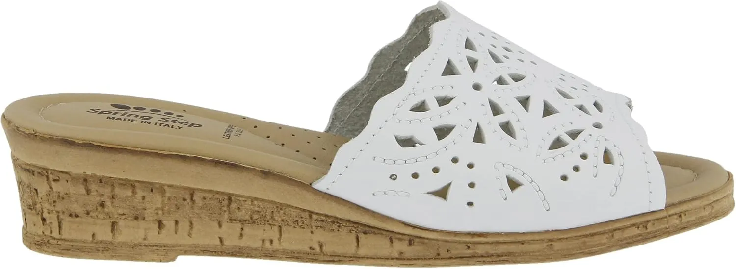 Women's Spring Step ESTELLA Fashion Wedge Slide Sandals