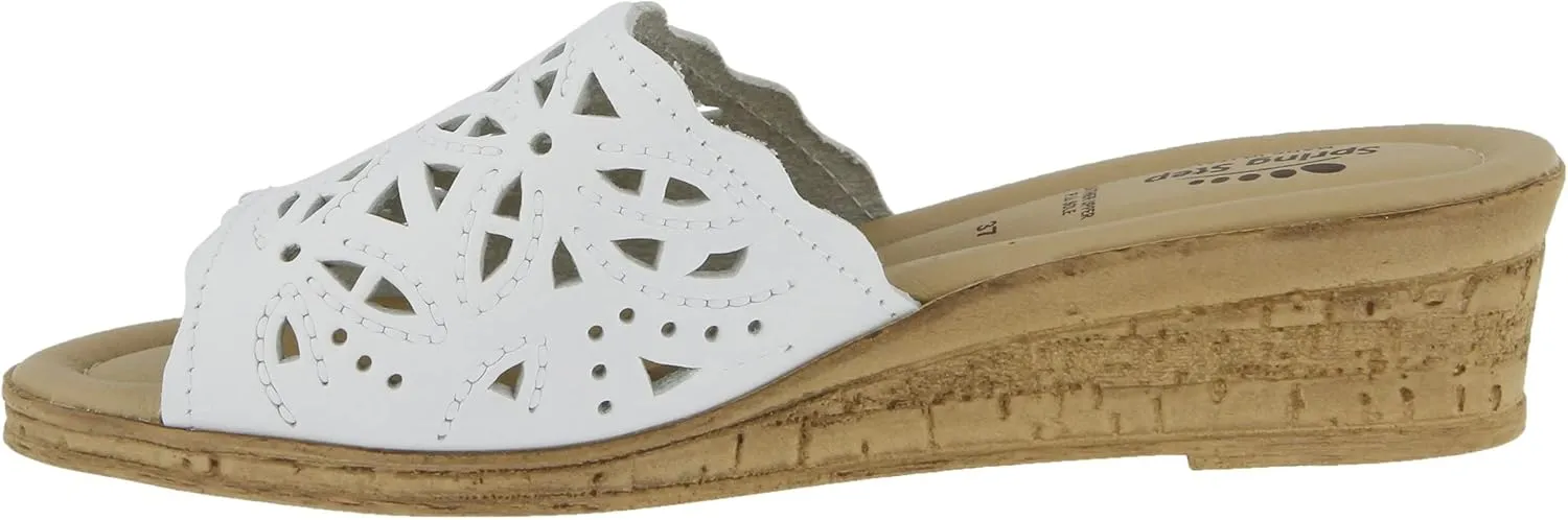 Women's Spring Step ESTELLA Fashion Wedge Slide Sandals