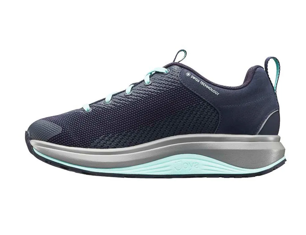 Womens Wave Wide-Fit Maui Dark Blue Trainers
