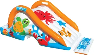 WOW Sports Swirl Splash Pad Slide (Slide Only), Backyard Water Slide for Kids for Backyard Fun