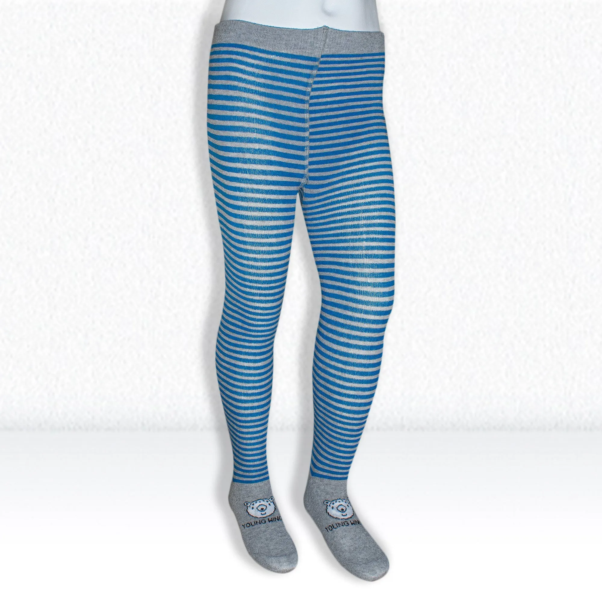 Young Wings Antibacterial Kids Stripe Design Tights - DT 1002 - Pack of 1